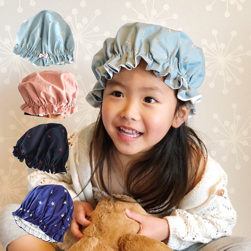 kids【2〜7歳】日本製洗えるシルクのナイトキャップ　生日禮物 - 脸部按摩/清洁工具 - 丝．绢 多色