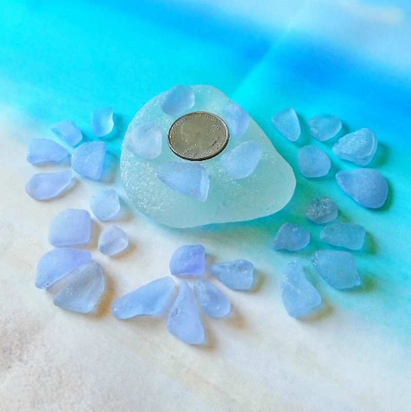 Lavender Sea glass Bulk Sea glass Jewelry.Genuine Sea glass decor.Beach glass - 陶艺 - 玻璃 紫色