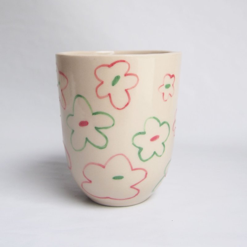 ฺBlooming ceramic handmade - 花瓶/陶器 - 陶 