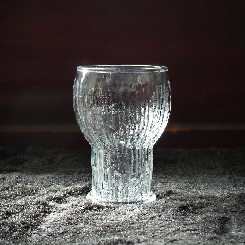 早期水杯-冰柱 (餐具/旧货/老物/日本/玻璃) - 茶具/茶杯 - 玻璃 透明