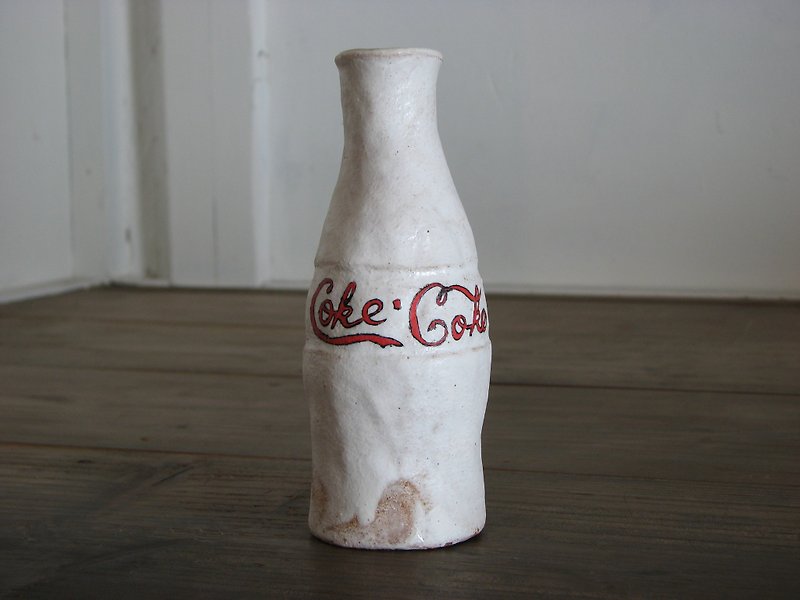 コカコーラの様な - 植栽/盆栽 - 陶 白色