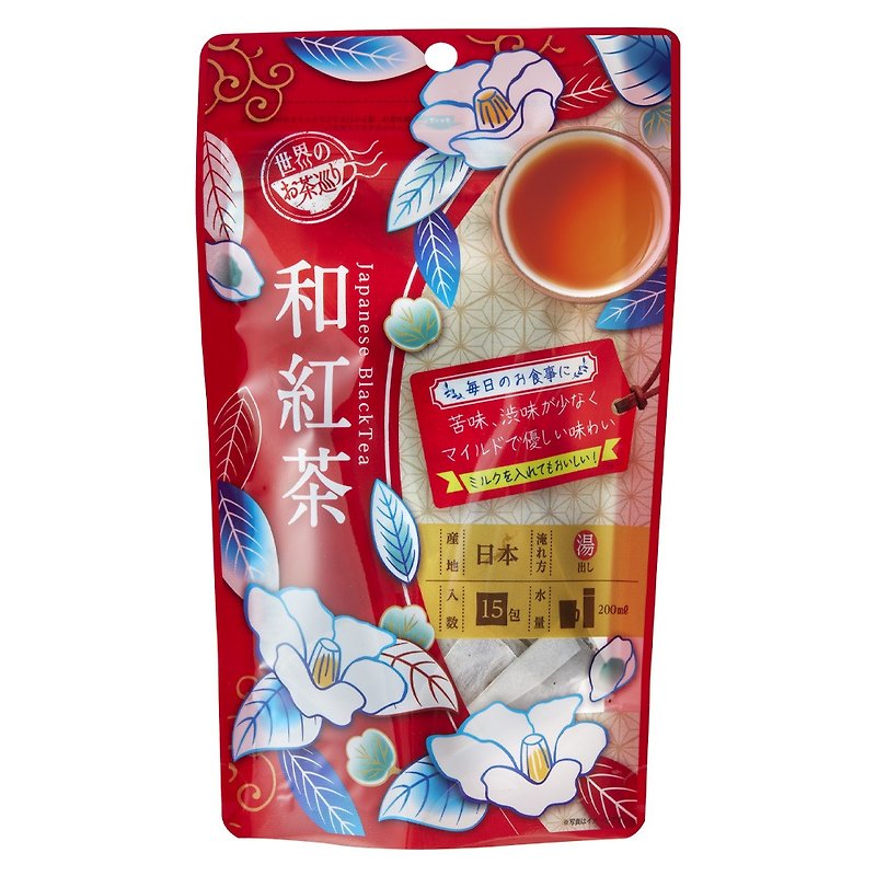 世界のお茶巡り 和紅茶 ティーバッグ  2g×15包 - 茶 - 其他材质 