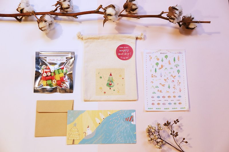 圣诞su口袋组合包 - 卡片/明信片 - 纸 