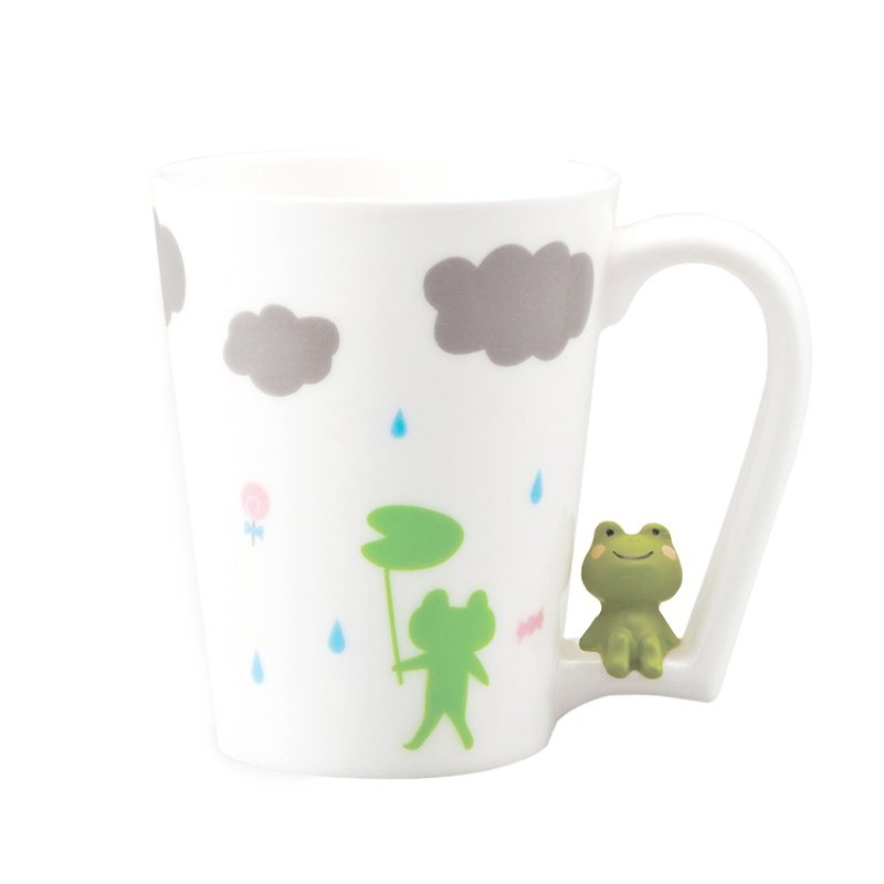 日本 sunart 马克杯 - 呱呱蛙 - 咖啡杯/马克杯 - 瓷 绿色