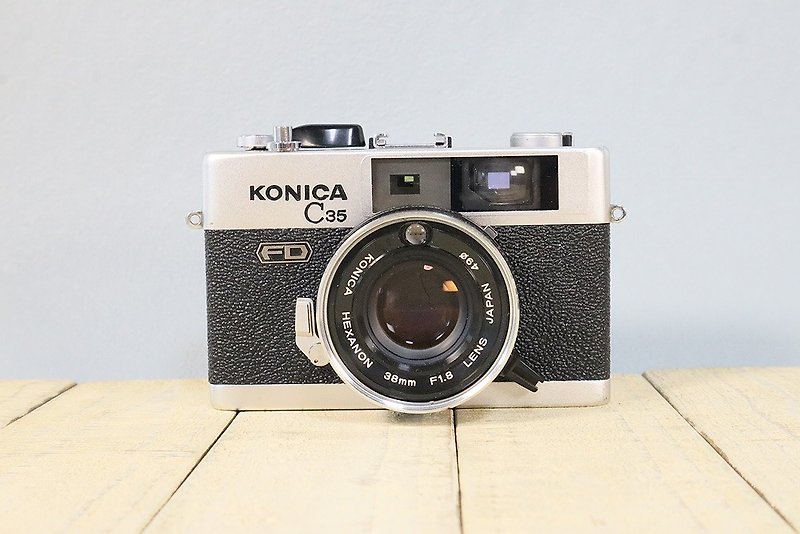 【完動品】オールドフィルムカメラ コニカ KONICA C35 FD　S/N179413  m047 - 相机 - 其他金属 黑色