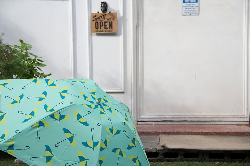UrbaneUmbrella 雨伞印刷日式易开收伞骨三折伞 - 雨伞/雨衣 - 聚酯纤维 多色