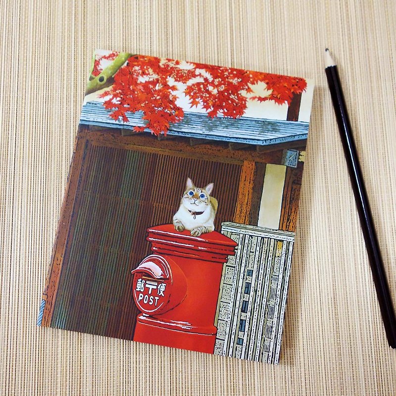 【台湾艺术家-林宗范】笔记本-红韵当头 - 笔记本/手帐 - 纸 