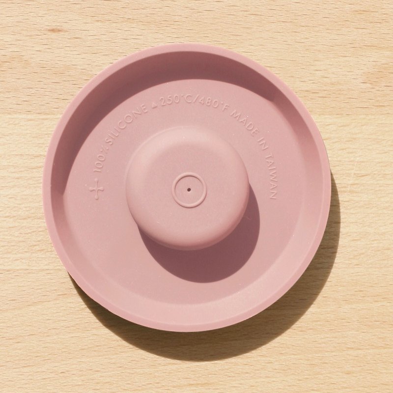 两件组 玫瑰粉随手饮硅胶杯盖 -P+L实用款(台湾制可微波烤箱) - 其他 - 硅胶 粉红色