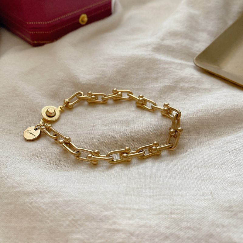 拉菲尔 - 黄铜手链 - 手链/手环 - 铜/黄铜 金色
