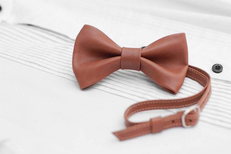KAKU手工皮件 皮革领结订制 - 领带/领带夹 - 真皮 