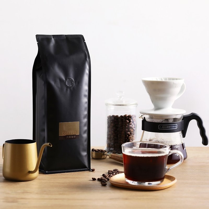 【包邮】综合配方咖啡豆 一磅装3入 义式咖啡豆/曼巴咖啡豆 咖啡 - 咖啡 - 新鲜食材 黑色