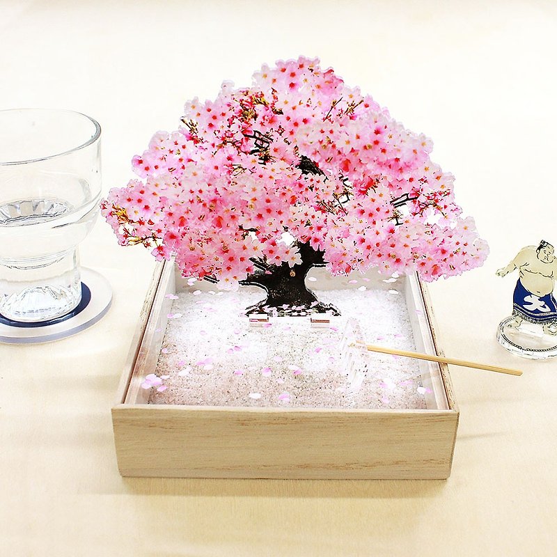 bonsai 桜 mini - 摆饰 - 压克力 粉红色