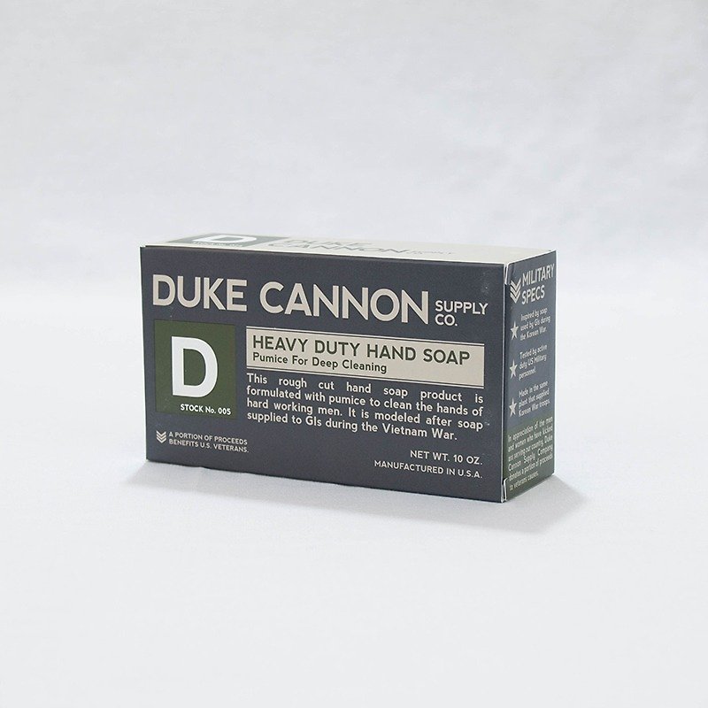 Duke Cannon BIG ASS 美军“超能干”- 大肥皂组 (黑手专用) - 肥皂/手工皂 - 植物．花 绿色