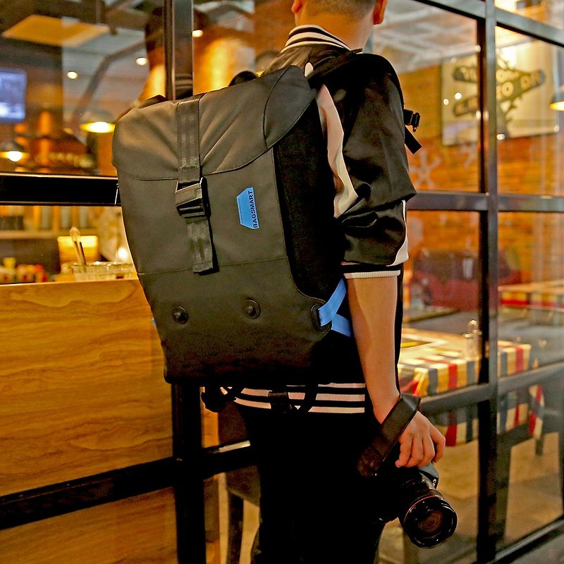 Bagsmart Xpedition摄影模块后背包 - 相机包/相机袋 - 聚酯纤维 黑色