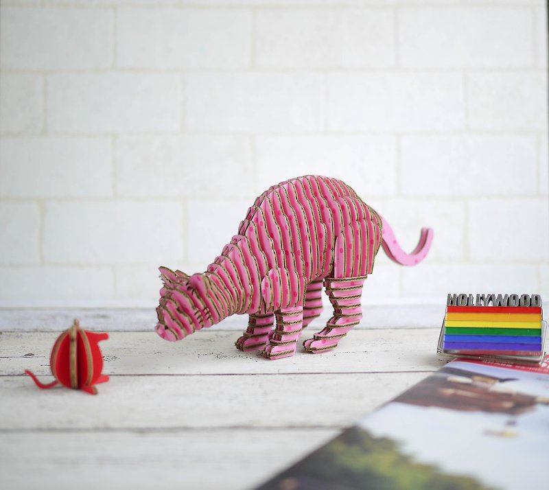 THANK YOU CA T猫 语系列 3D 手作 DIY 居家摆饰 粉红 波点色 - 其他 - 纸 粉红色
