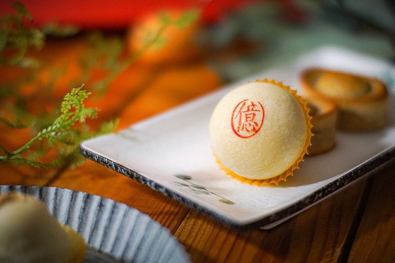 低糖绿豆蛋黄酥&金元宝月饼 - 美食 - 新鲜食材 