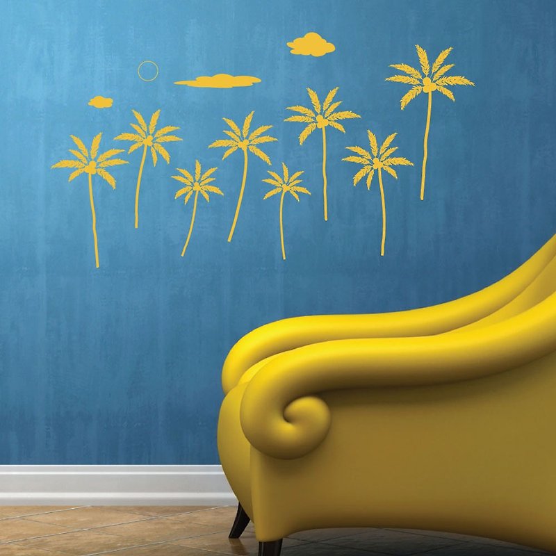《Smart Design》创意无痕壁贴◆椰子树Sky 8色可选 - 墙贴/壁贴 - 纸 