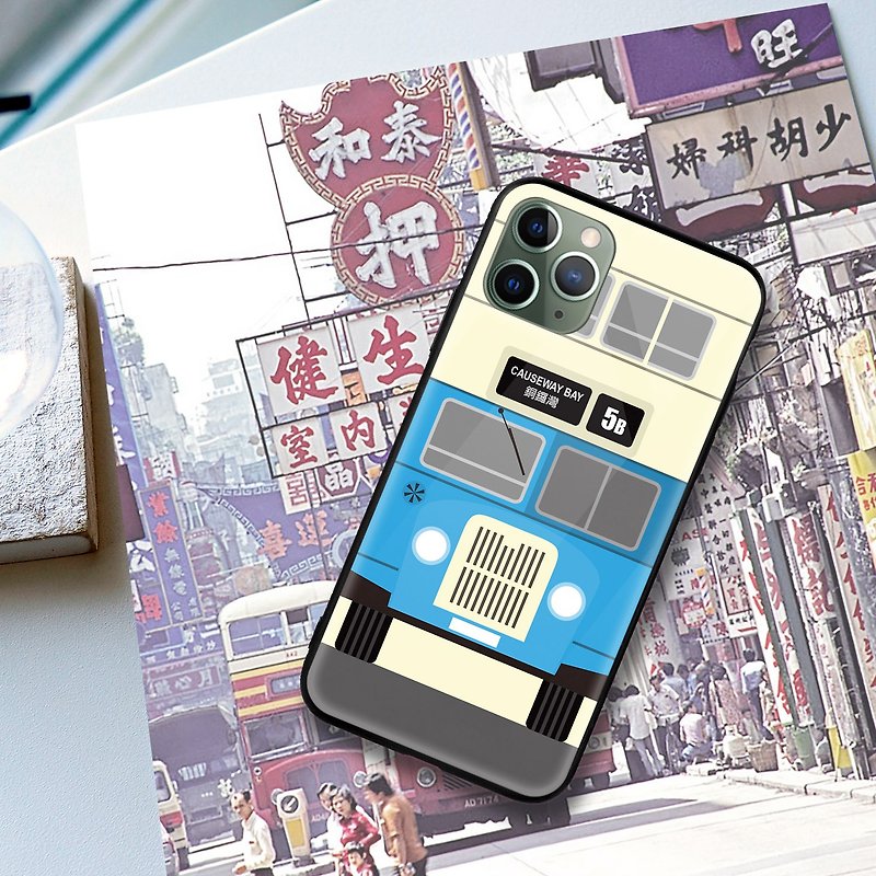 香港CMB中华巴士1965亚拉拍五型热狗巴亮面手机壳iPhone 13 14 - 手机壳/手机套 - 塑料 咖啡色