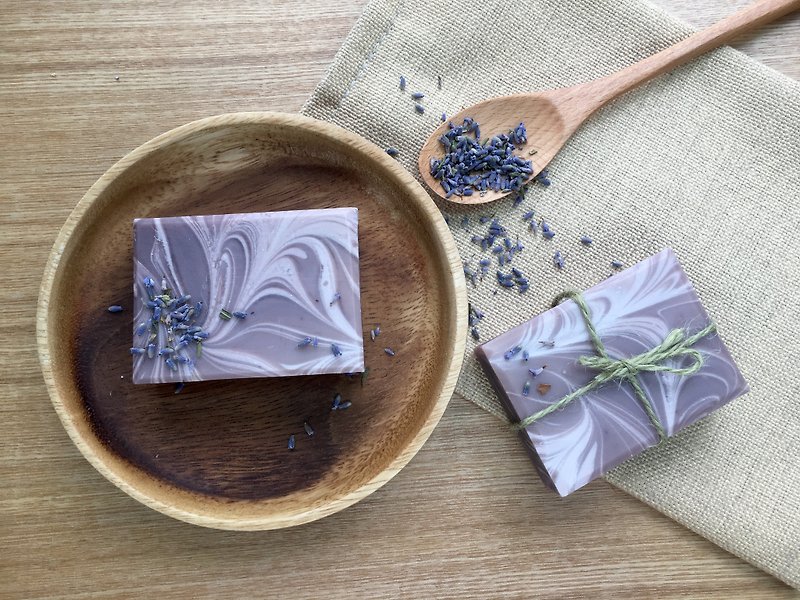 紫恋薰衣草皂 - 肥皂/手工皂 - 植物．花 