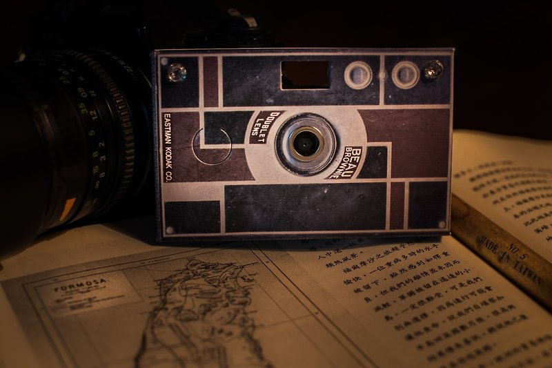 Paper Shoot 纸可拍 复古相机 - 1930(800万像素) - 相机 - 纸 蓝色