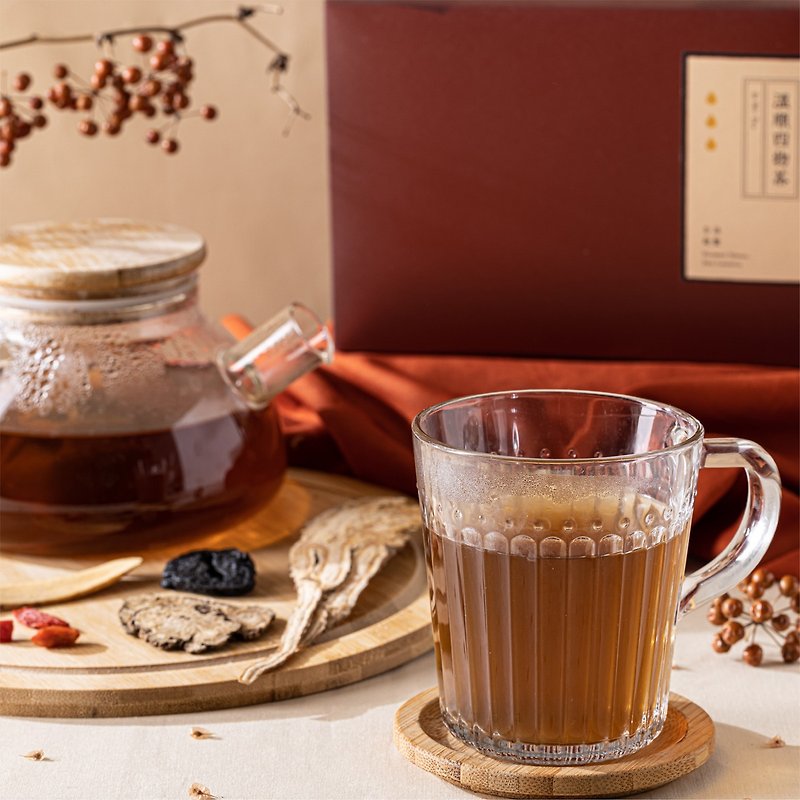 汉方茶 | 温顺四物茶21入【月月调理】不会苦的四物饮 养生茶 - 茶 - 新鲜食材 咖啡色