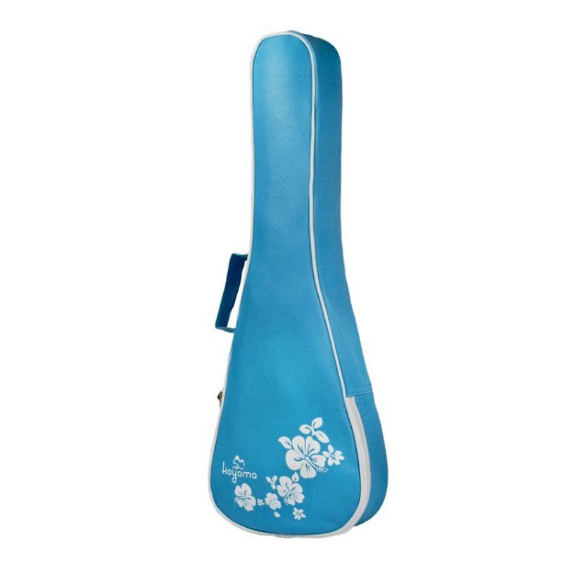 21寸乌克丽丽袋 扶桑花琴袋 水蓝色 Flora Ukulele Bag - 吉他/乐器 - 聚酯纤维 蓝色