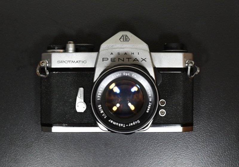 【经典古物】宾得士 Pentax Spotmatic SP Super Takumar 55mm - 相机 - 其他金属 