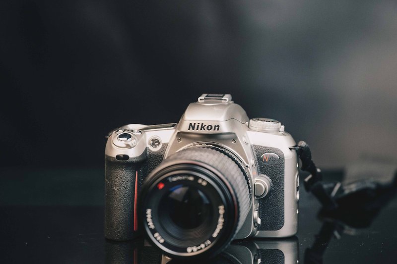Nikon N75+Tokina 70-210mm f4-5.6 #135底片相机 - 相机 - 其他金属 黑色