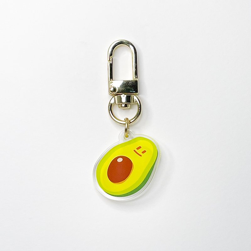 Acrylic Keyring - Avocado - 吊饰 - 压克力 绿色