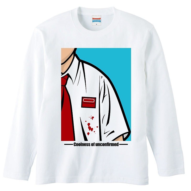 ロングスリーブTシャツ / MOVIE - 男装上衣/T 恤 - 棉．麻 白色
