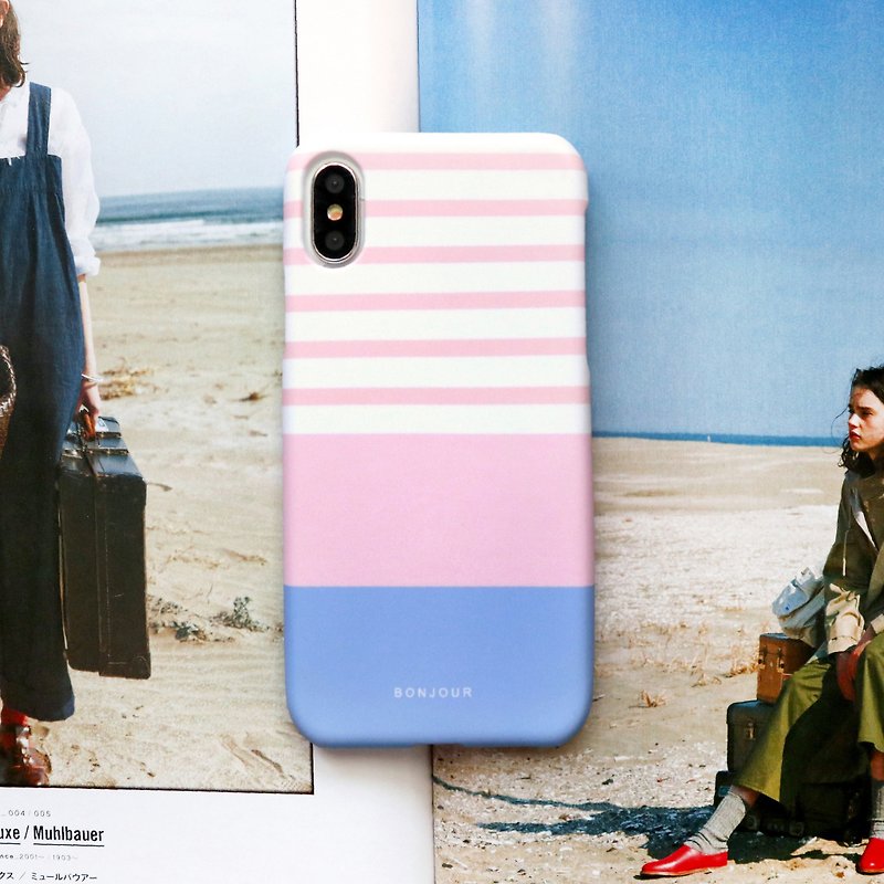 粉色小希腊岛手机壳 - 手机壳/手机套 - 其他材质 粉红色