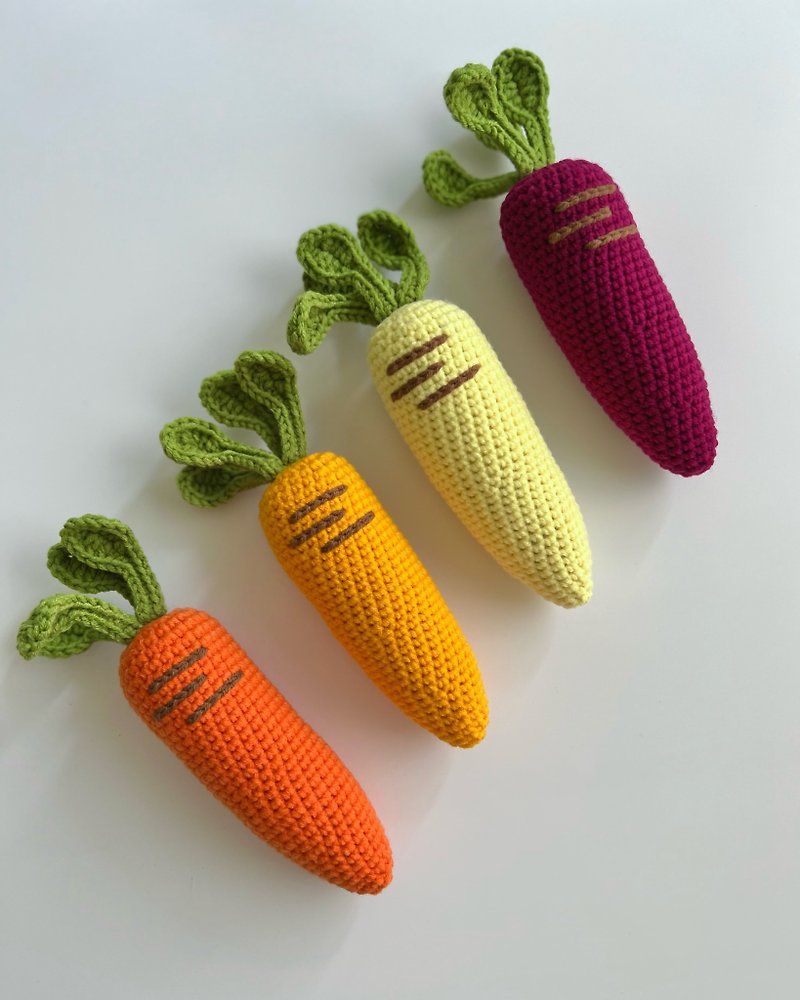 彩色红萝卜 手工猫草包 猫玩具 猫薄荷 手工编织 - 玩具 - 其他材质 多色