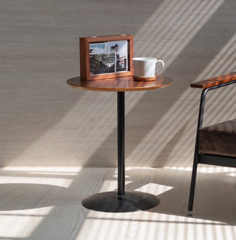 圆圆 边桌(深色) - 其他家具 - 其他材质 咖啡色