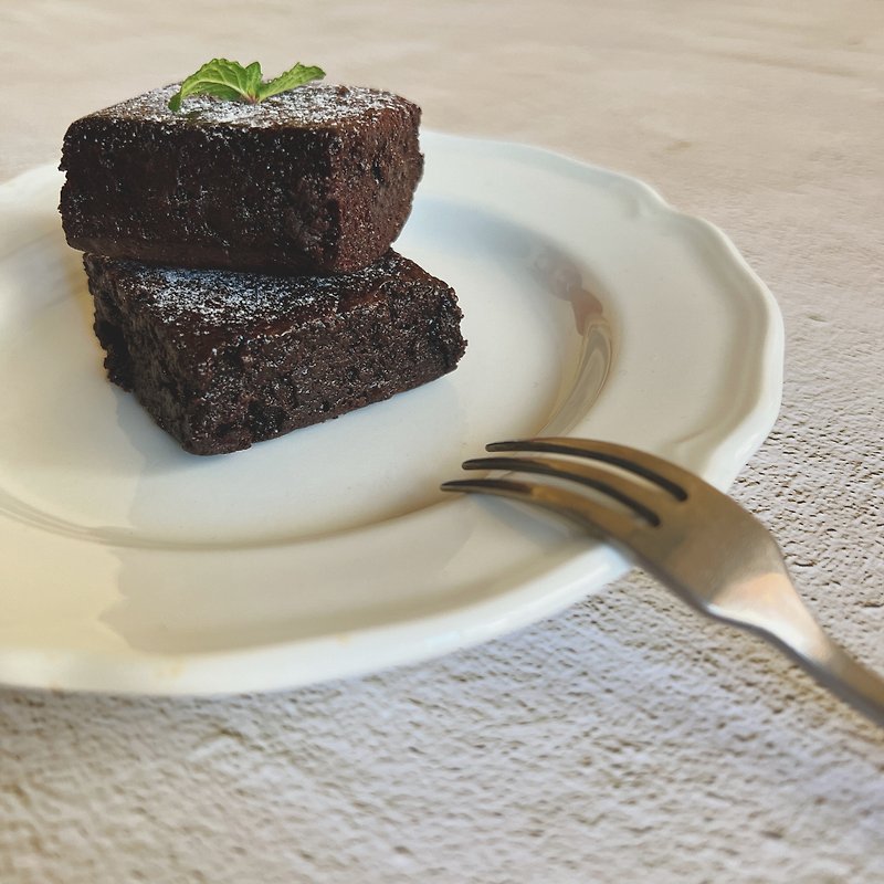 黑巧布朗尼 - 蛋糕/甜点 - 新鲜食材 