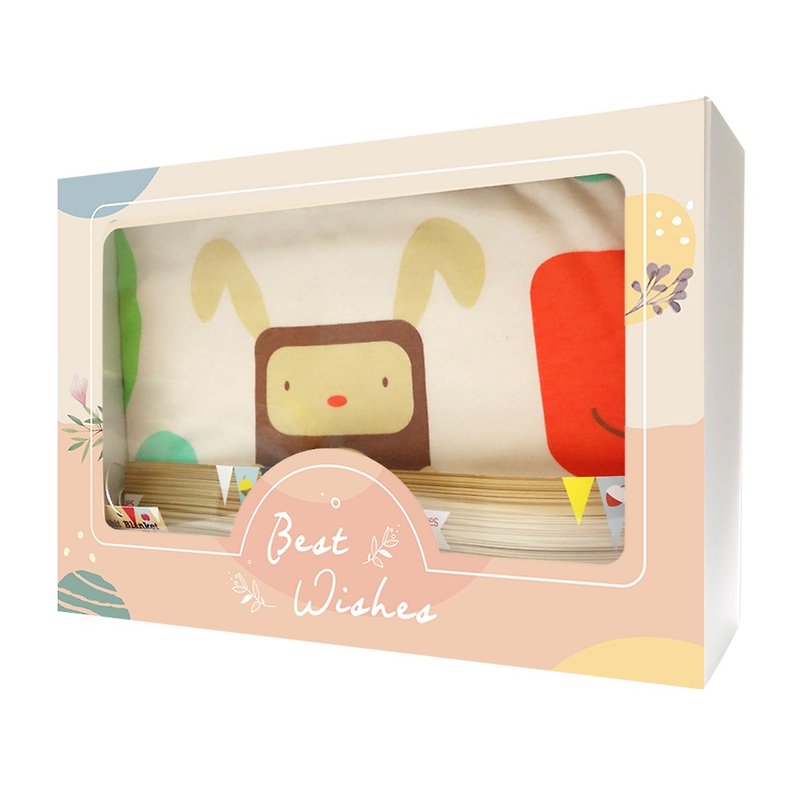 有机棉premium舒适兔兔被 弥月礼盒 柔软透气 以色列mezoome设计 - 婴儿床上用品 - 棉．麻 白色