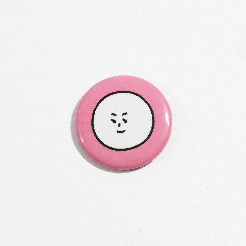 缶バッチ　メロたん - 徽章/别针 - 其他金属 粉红色