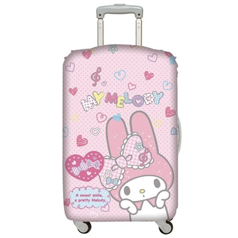 LOQI 行李箱外套│美乐蒂 粉红M号 - 行李箱/行李箱保护套 - 其他材质 粉红色