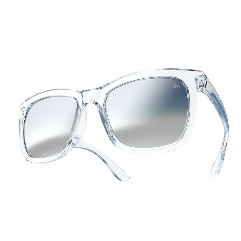 2NU - Fancy2 太阳眼镜 - 全透明 - 银镜 - 眼镜/眼镜框 - 塑料 银色