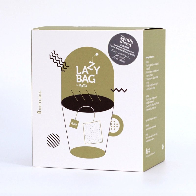 LAZY BAG ~ ZENITH Award-Winning Blend - 咖啡 - 其他材质 