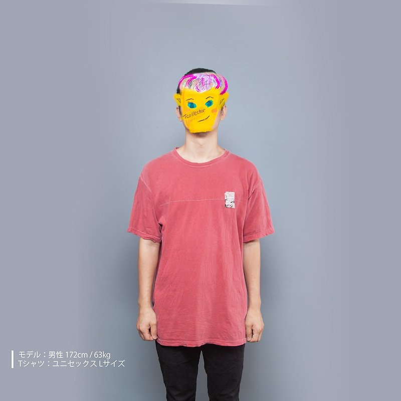 シリカゲル ユニセックスS〜XLサイズ Tシャツ　Tcollector - 中性连帽卫衣/T 恤 - 棉．麻 红色
