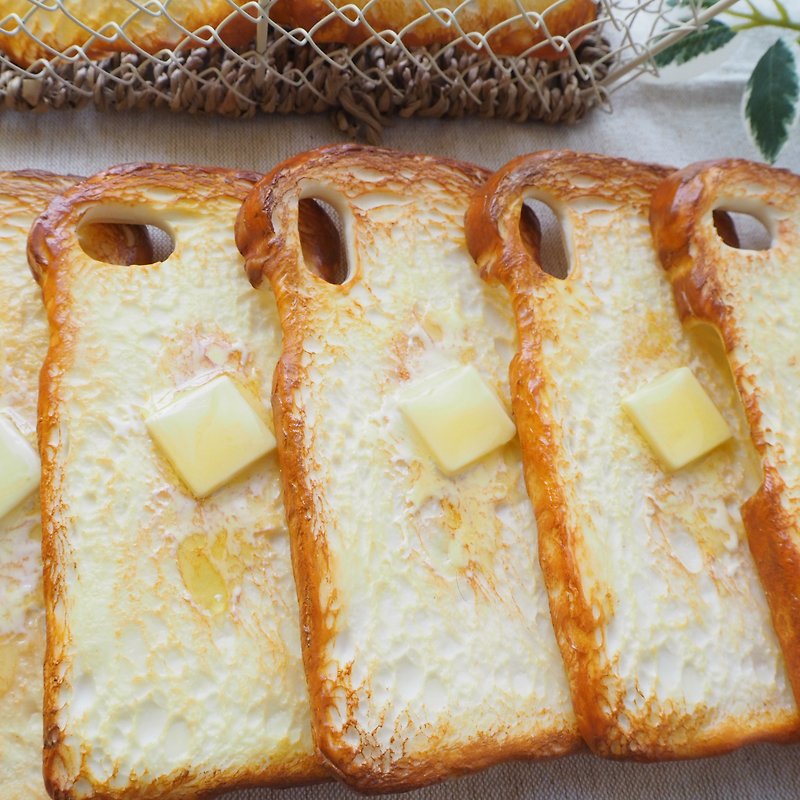 iPhone11  butter toast iPhone case - 手机壳/手机套 - 粘土 咖啡色