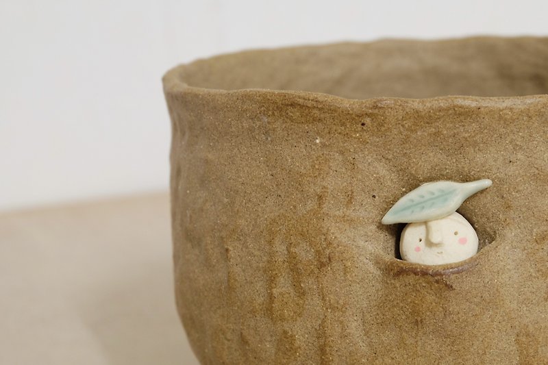 | Luna 陶偶系列 | 陶器 花盆 盆器 摆设 - 花瓶/陶器 - 陶 咖啡色