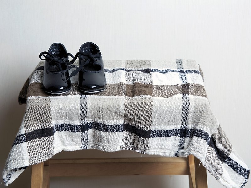 浴室地毯 浴巾和手巾 100% 亚麻 16 x 24 英寸 40 x 60 厘米 - 卫浴用品 - 亚麻 咖啡色