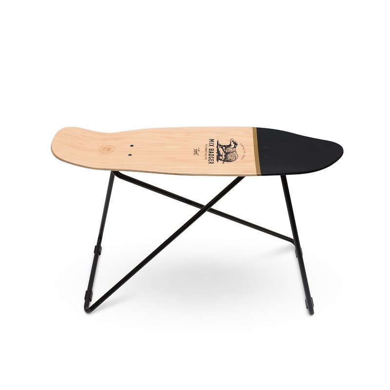 Filter017 Mix Badger Skateboard Chair /米斯獾联名滑板椅 - 摆饰 - 木头 