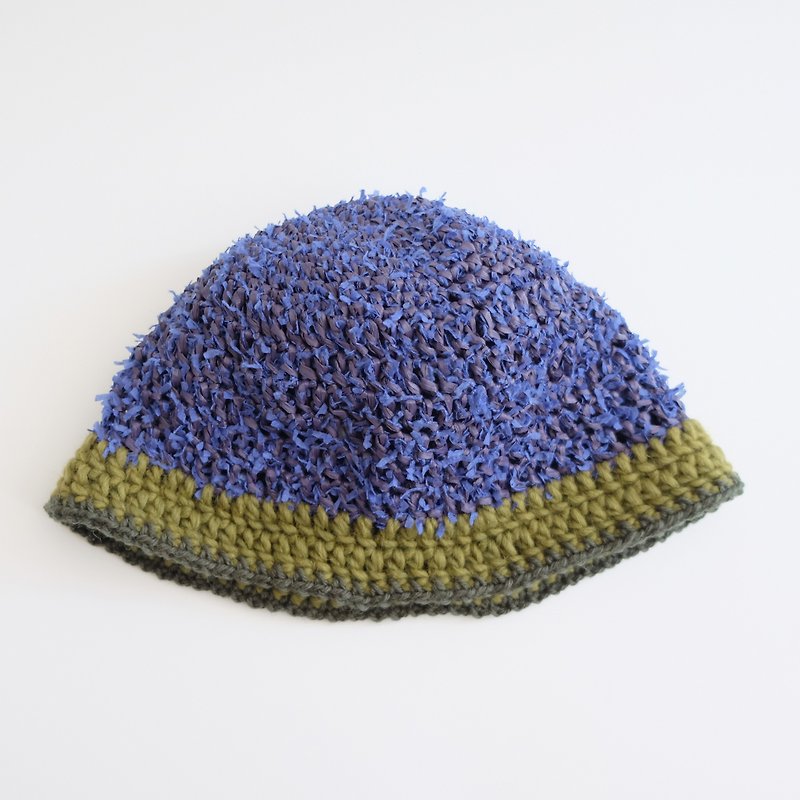 Lina Bucket Hat in blue - 帽子 - 其他材质 蓝色
