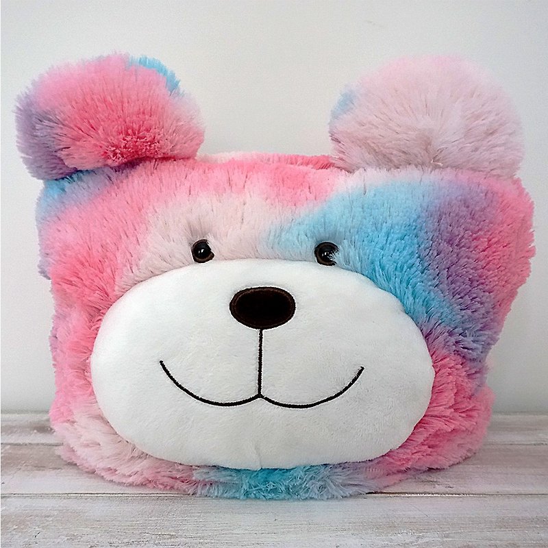CANDY BEAR 泡泡糖熊披风式&收纳式毛毯 - 被子/毛毯 - 聚酯纤维 多色