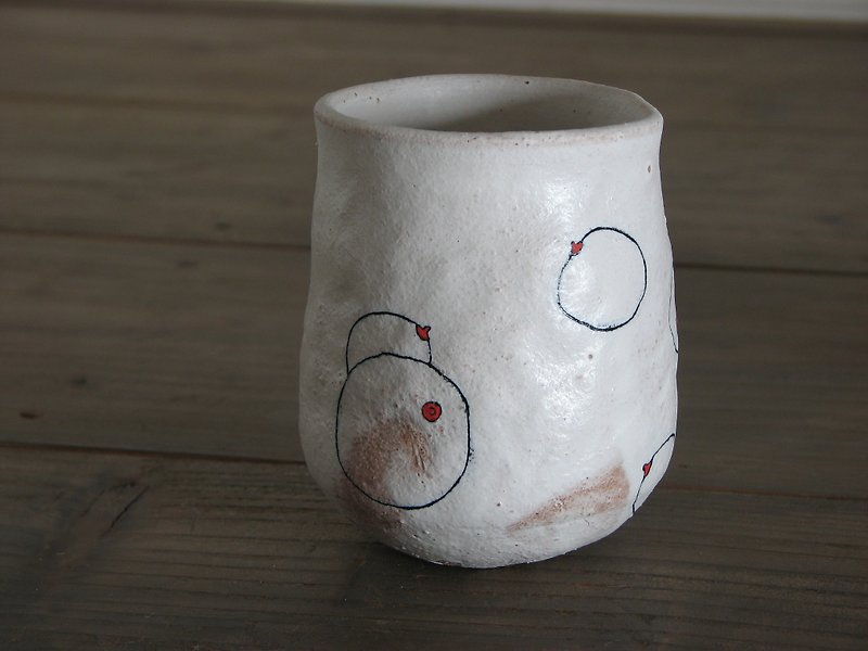 おっぱい湯のみ - 花瓶/陶器 - 其他材质 白色