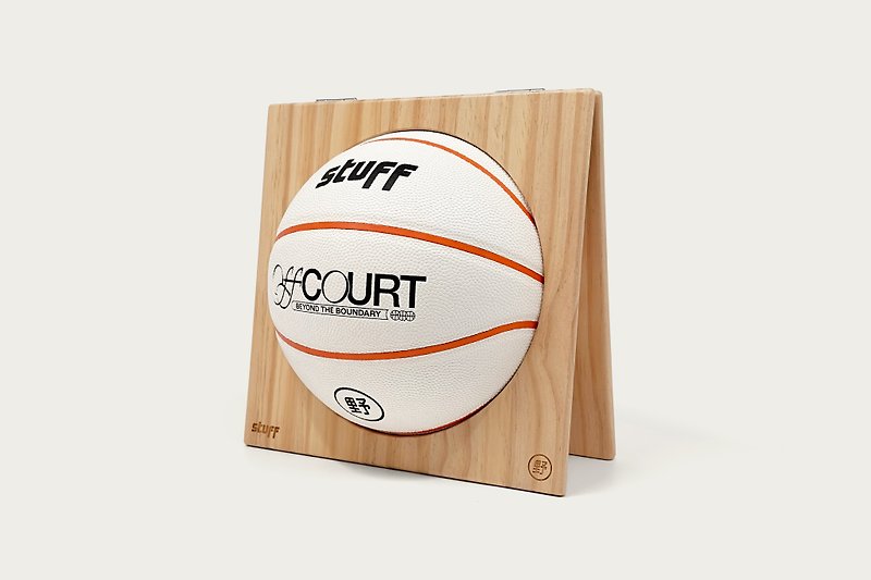 Offcourt篮球连松木展示架 - 运动/健身用品 - 其他材质 白色