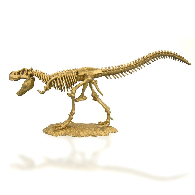 发掘名人 BIG-40CM黄金色大恐龙 - 摆饰 - 粘土 金色