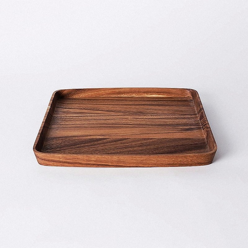 LIMPID方形托盘 - 厨房用具 - 木头 咖啡色